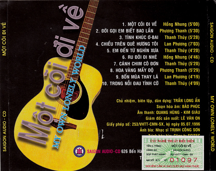 Sài Gòn CD - Một Cõi Đi Về