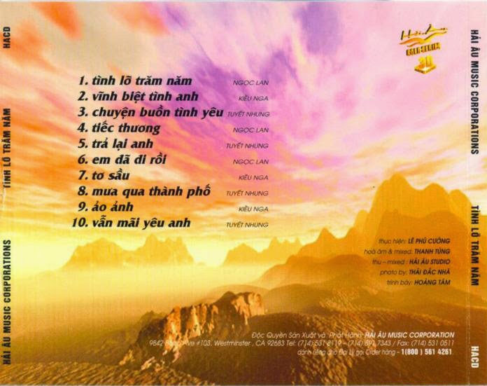 Hải Âu CD03 - Tình Lỡ Trăm Năm