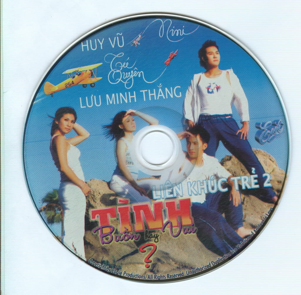 Eagle CD - Liên Khúc Trẻ 2 - Tình Buồn Hay Vui