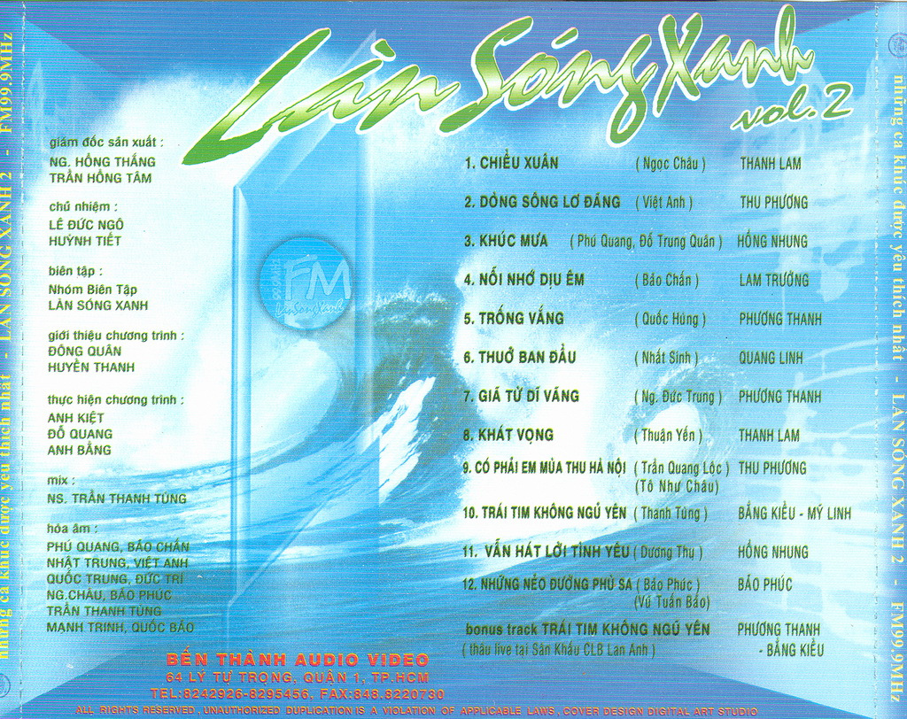 Bến Thành CD - Làn Sóng Xanh Vol 2
