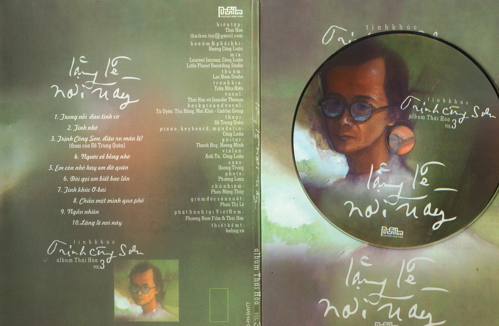 Phương Nam CD - Thái Hòa Vol. 3 - Tình Khúc Trịnh Công Sơn - Lặng Lẽ Nơi Này