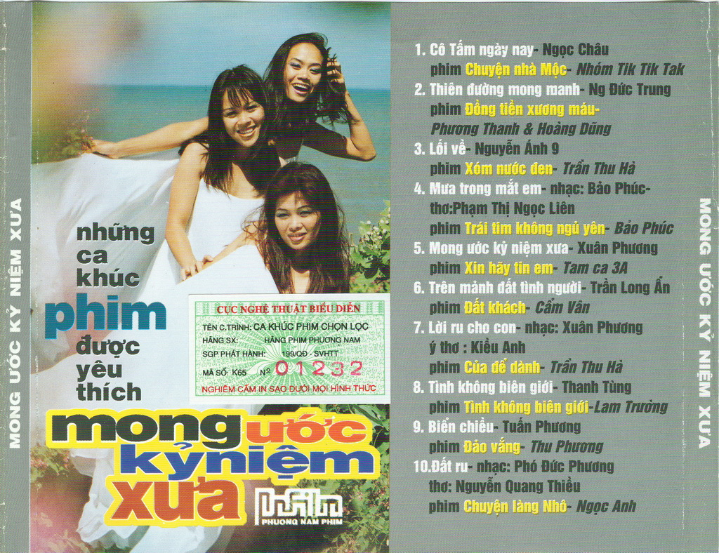 Phương Nam CD - Mong Ước Kỷ Niệm Xưa