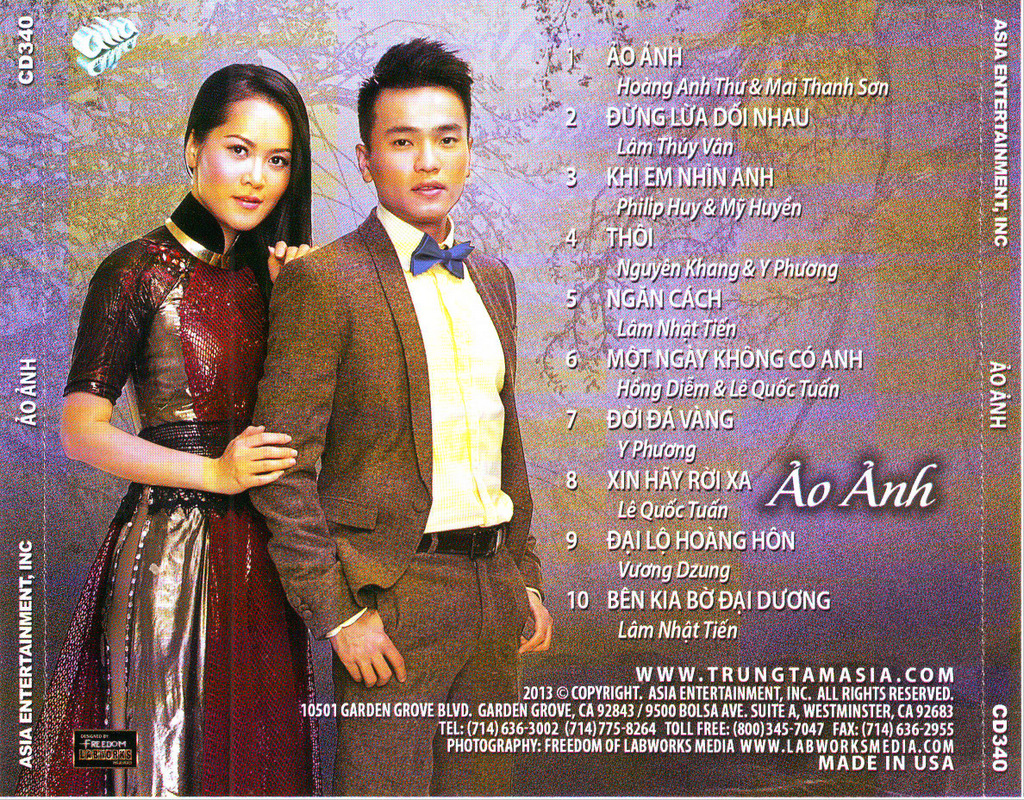 Asia CD340 - Ảo Ảnh