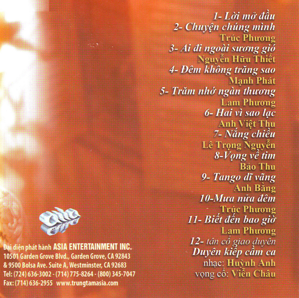 Asia CDCS050 - Lối Xưa - Ngọc Đan Thanh