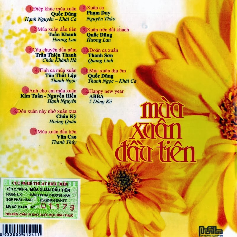 Phương Nam CD - Mùa Xuân Đầu Tiên