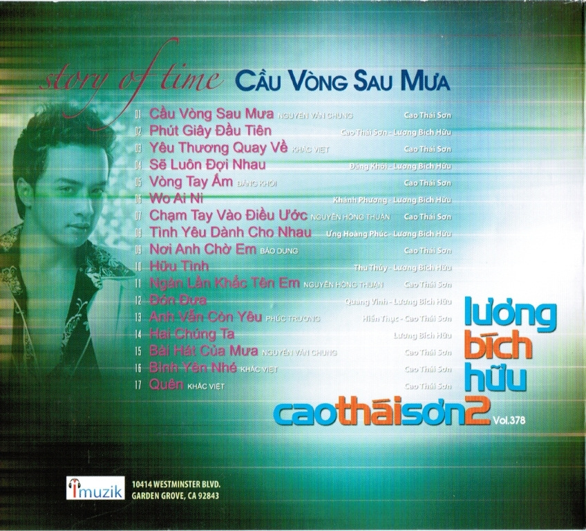 Cầu Vồng Sau Mưa - Cao Thái Sơn, Lương Bích Hữu (Imuzik CD378)
