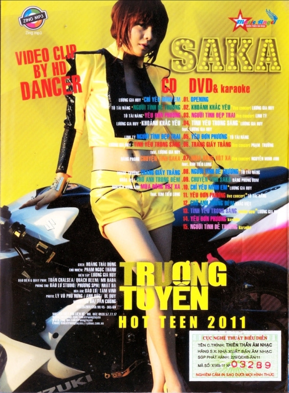 Dihavina CD - Yêu Đơn Phương - Saka Trương Tuyền Vol. 1