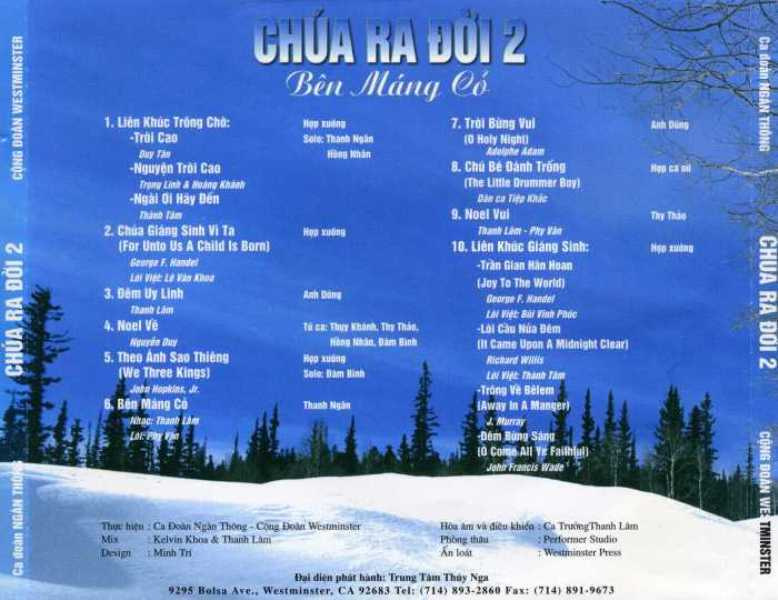 Chúa Ra Đời 2 - Bên Máng Cỏ - Ban Ngàn Thông
