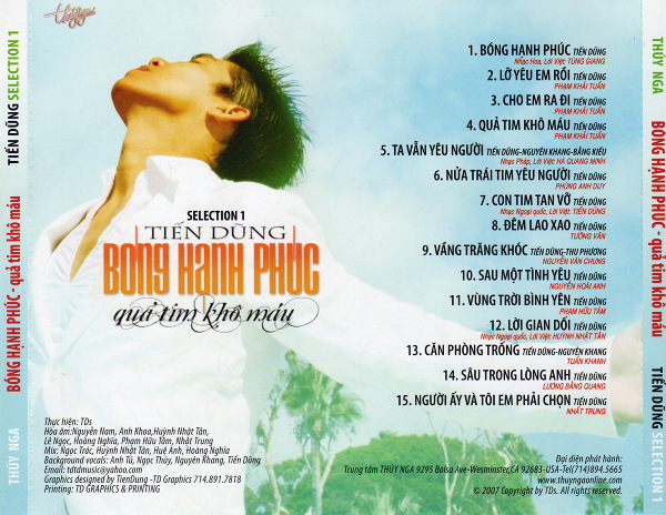Thúy Nga CD - Bóng Hạnh Phúc - Tiến Dũng