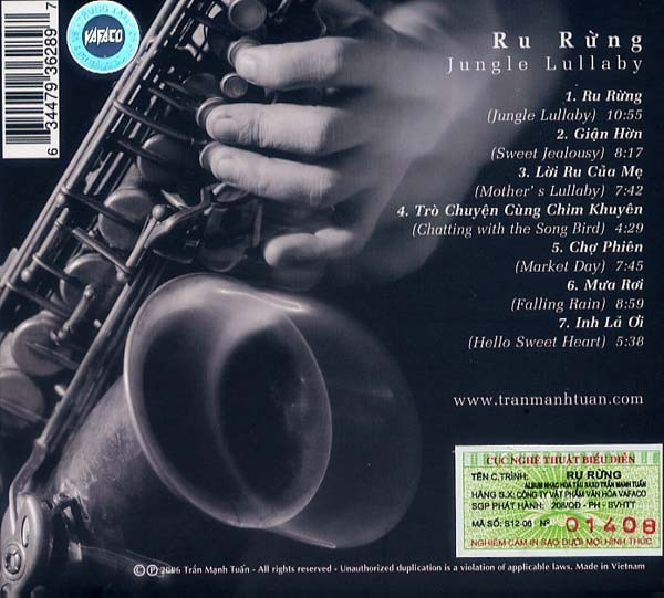 Vafaco CD - Ru Rừng - Trần Mạnh Tuấn (Saxo)