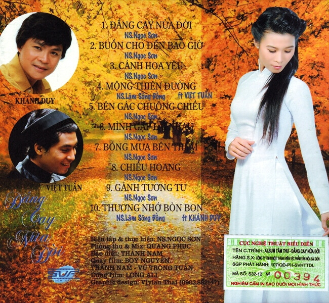 Đắng Cay Nửa Đời - Tâm Thư (Vafaco CD)