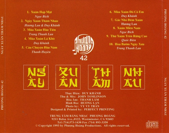 Phượng Hoàng CD042 - Ngày Xuân Thăm Nhau