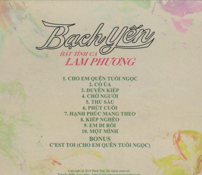 Bạch Yến - Bạch Yến Hát Tình Ca Lam Phương