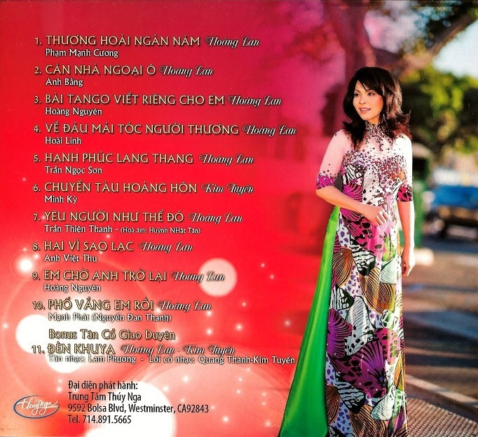 Thúy Nga CD - Thương Hoài Ngàn Năm