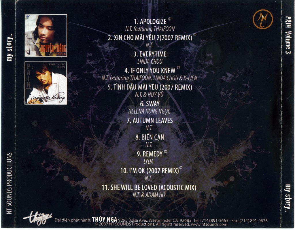 Thúy Nga CD - My Story…