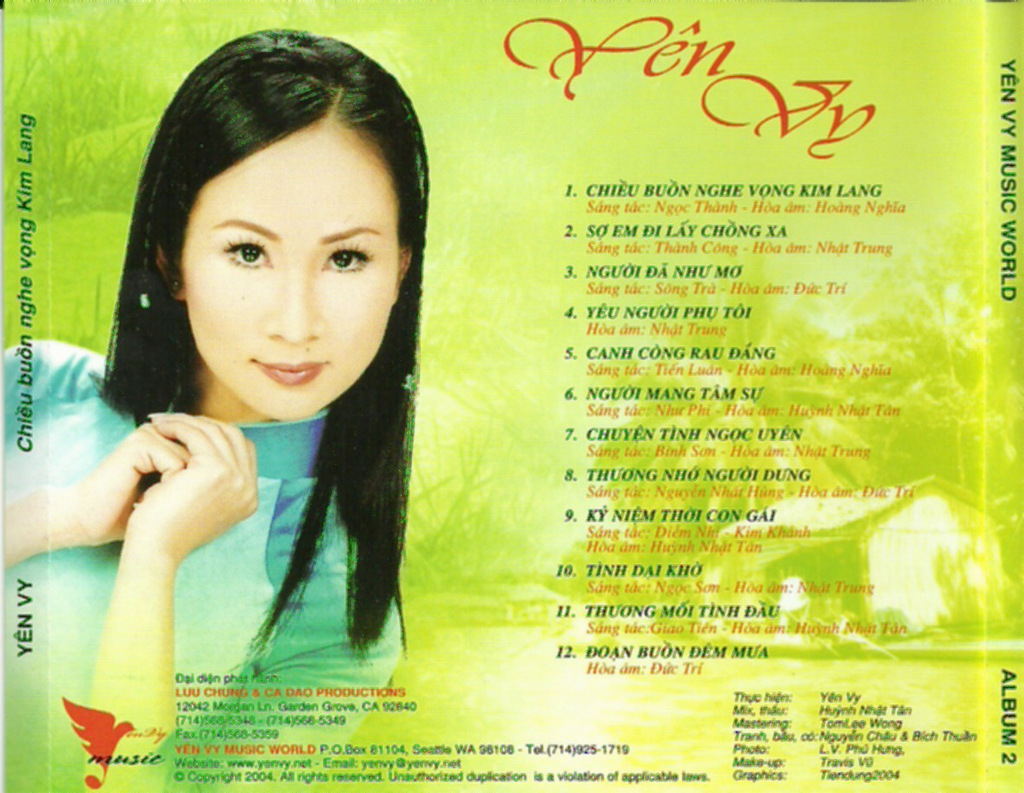 Yến Vy CD02 - Chiều Buồn Nghe Vọng Kim Lang