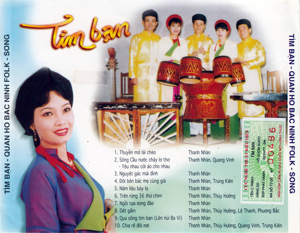 Hồ Gươm CD - Tìm Bạn - Dân Ca Quan Họ Bắc Ninh