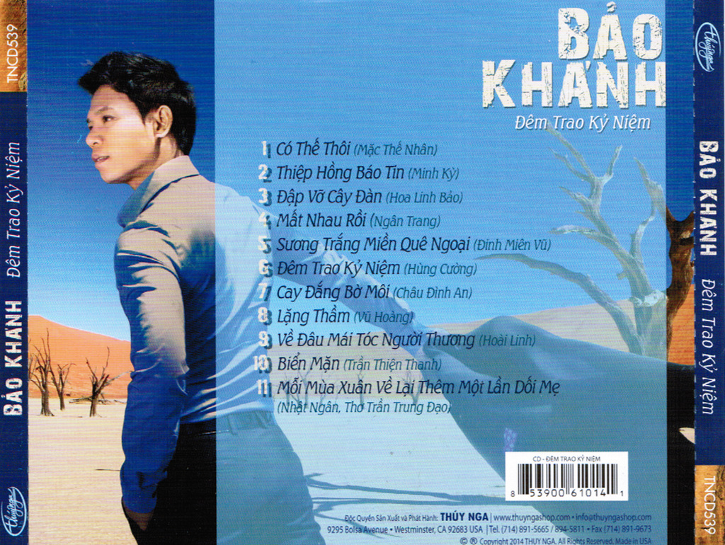 Thúy Nga CD539 - Đêm Trao Kỷ Niệm - Bảo Khánh