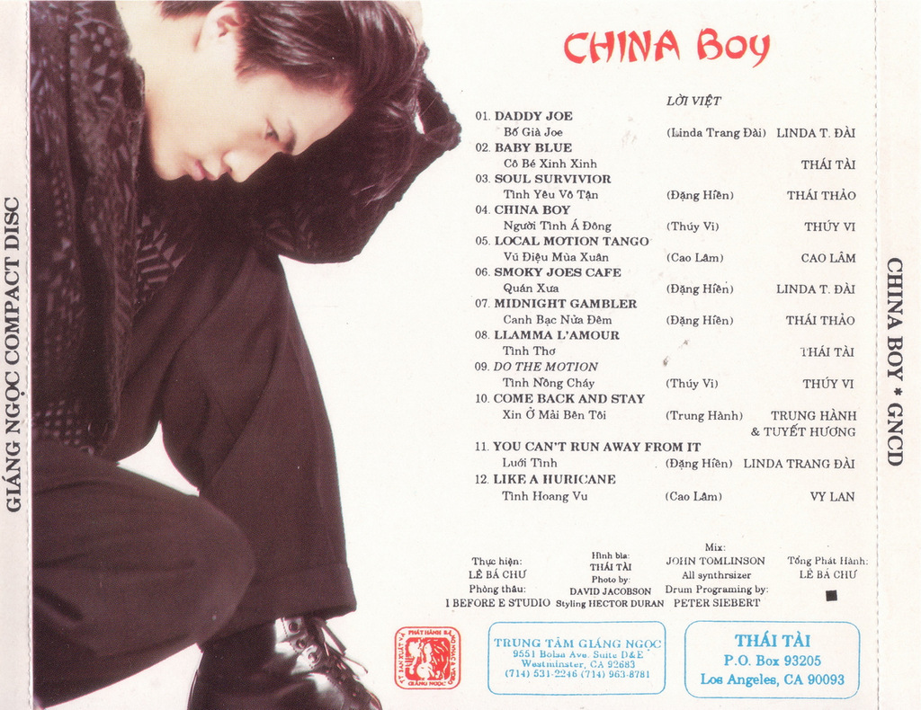 China Boy (Giáng Ngọc CD)
