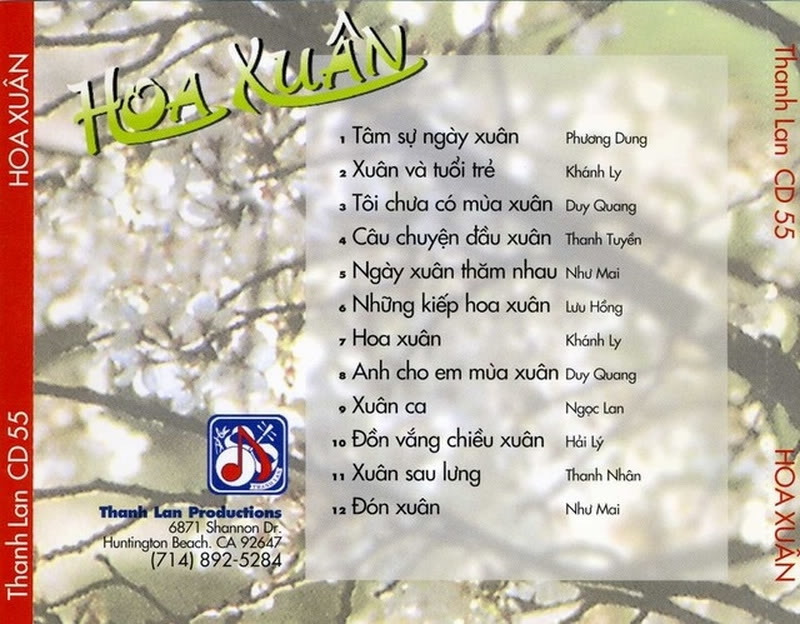 Thanh Lan CD055 - Hoa Xuân