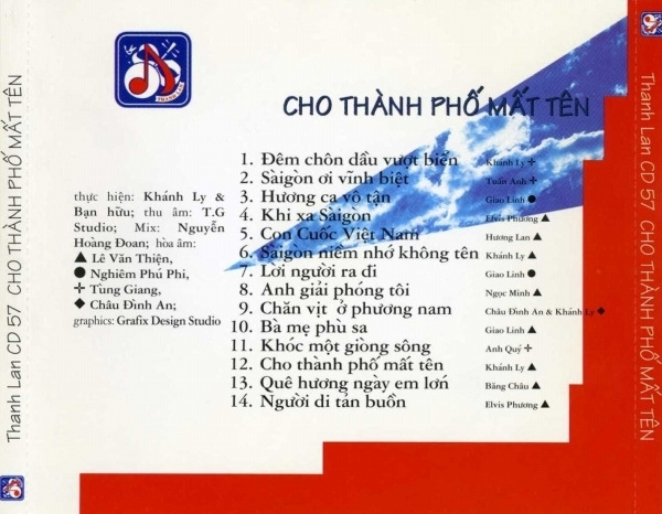 Thanh Lan CD057 - Cho Thành Phố Mất Tên