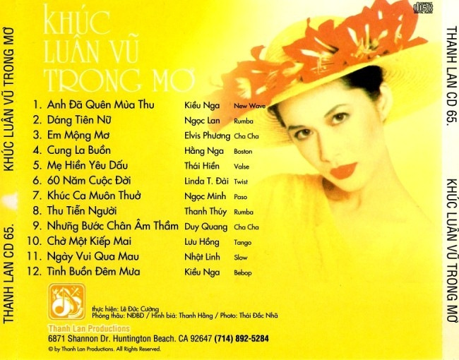 Thanh Lan CD065 - Khúc Luân Vũ Trong Mơ