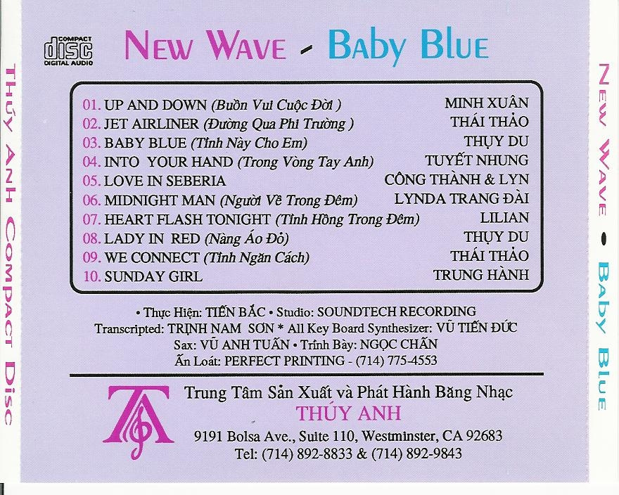 Thúy Anh CD022 - Baby Blue