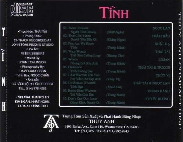 Thúy Anh CD024 - Tình