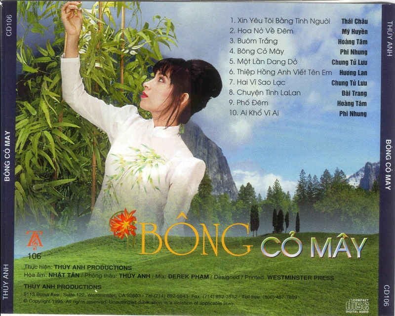 Thúy Anh CD106 - Bông Cỏ May