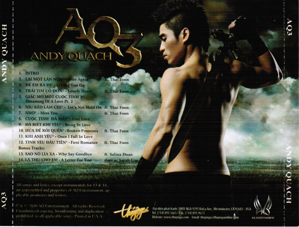 Thúy Nga CD - Andy Quách - AQ3