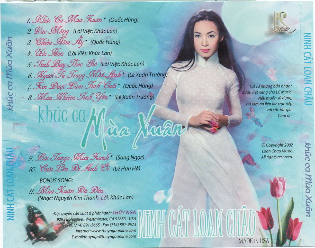 Thúy Nga CD - Khúc Ca Mừng Xuân