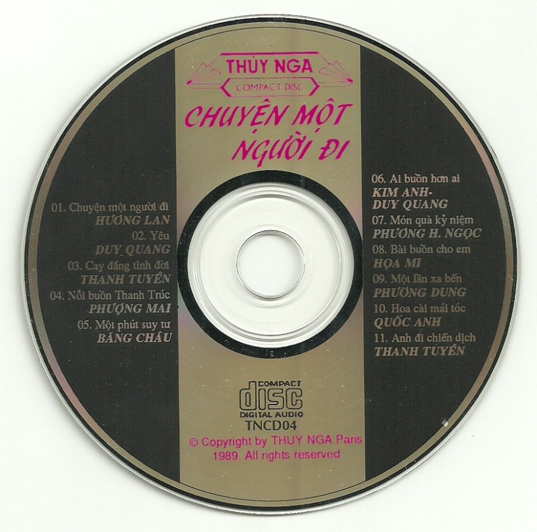 Thúy Nga CD004 - Chuyện Một Người Đi