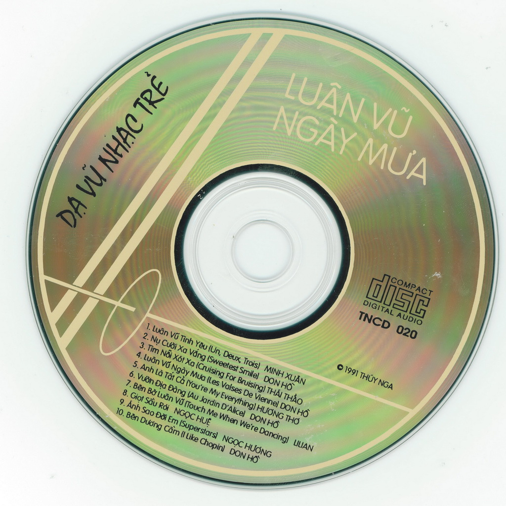 Thúy Nga CD020 - Luân Vũ Ngày Mưa