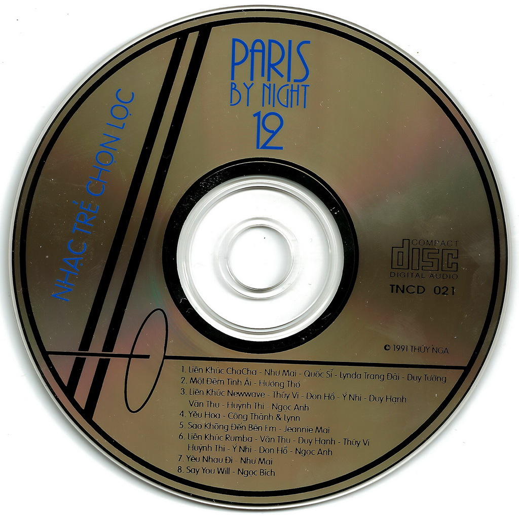 Thúy Nga CD021 - Paris By Night 12