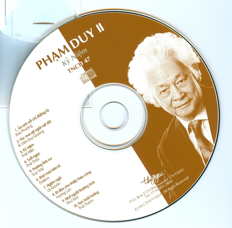 Thúy Nga CD047 - Kỷ Niệm