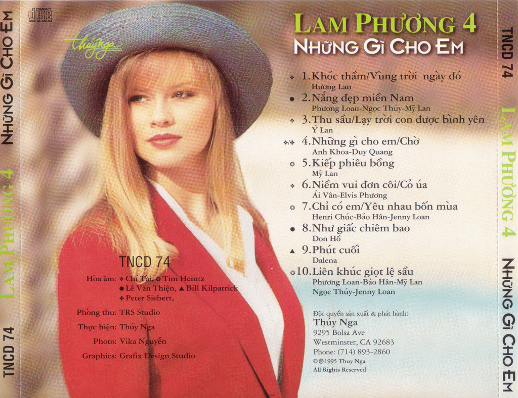 Thúy Nga CD074 - Những Gì Cho Em