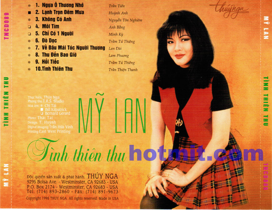 Thúy Nga CD089 - Tình Thiên Thu