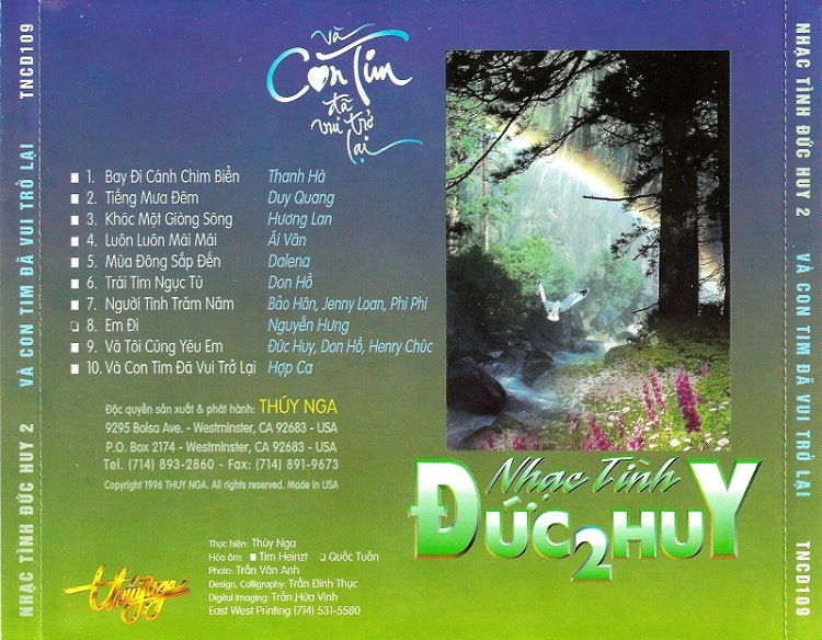 Thúy Nga CD109 - Và Con Tim Đã Vui Trở lại