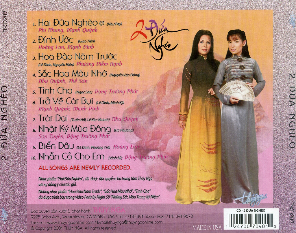 Thúy Nga CD247 - Hai Đứa Nghèo
