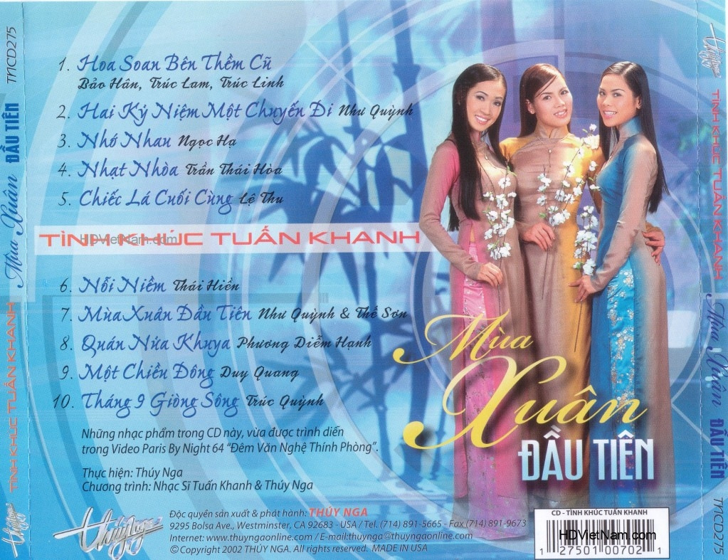 Thúy Nga CD275 - Mùa Xuân Đầu Tiên