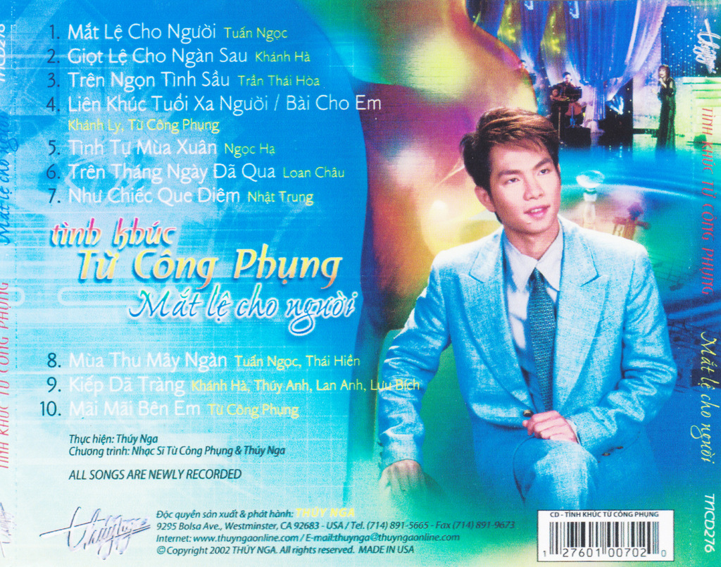 Thúy Nga CD276 - Mắt Lệ Cho Người