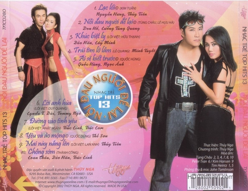 Thúy Nga CD280 - Nỗi Đau Người Để Lại