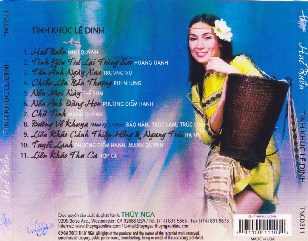 Thúy Nga CD311 - Huế Buồn