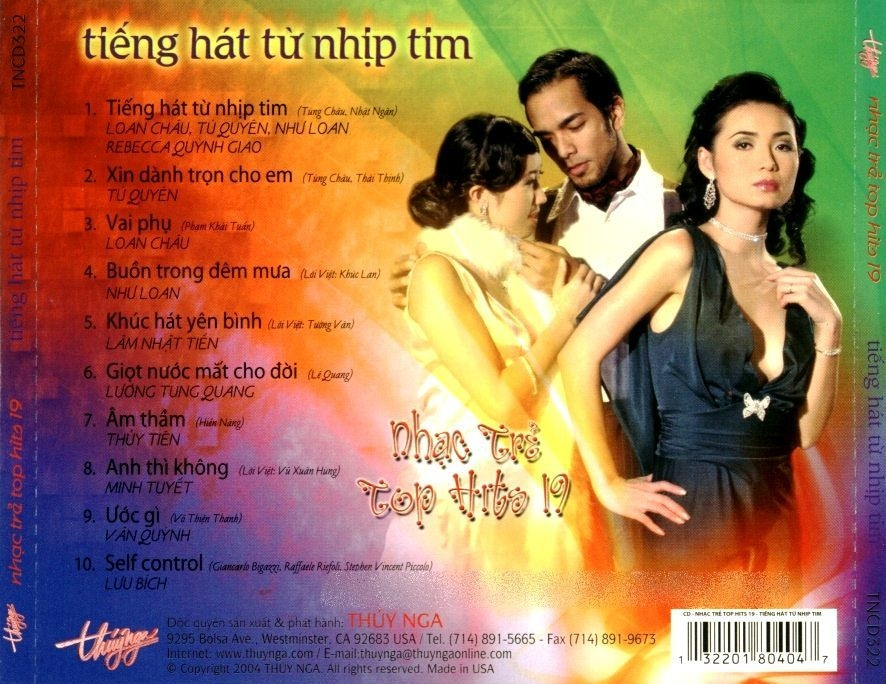 Thúy Nga CD322 - Tiếng Hát Từ Nhịp Tim