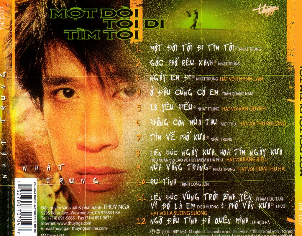 Thúy Nga CD327 - Một Đời Tôi Đi Tìm Tôi