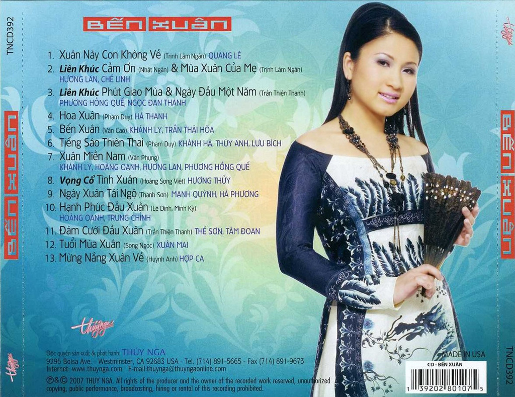 Thúy Nga CD392 - Bến Xuân