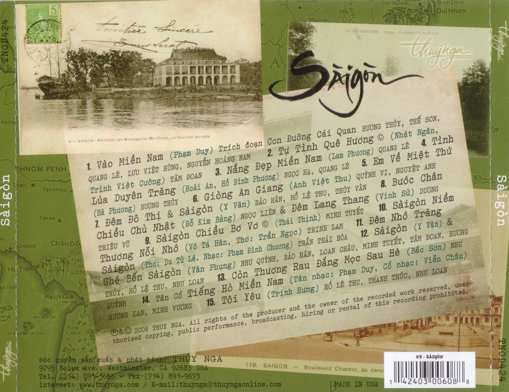 Thúy Nga CD424 - Sài Gòn