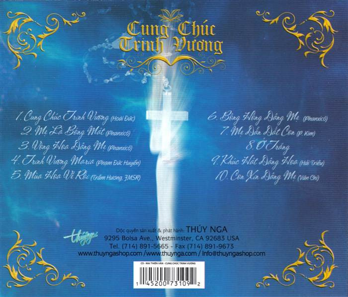 Thúy Nga CD452 - Cung Chúc Trinh Vương