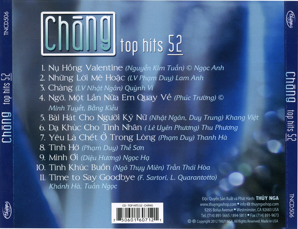 Thúy Nga CD506 - Chàng