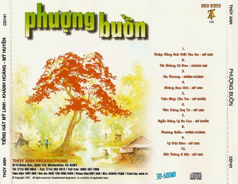 Thúy Anh CD141 - Phượng Buồn